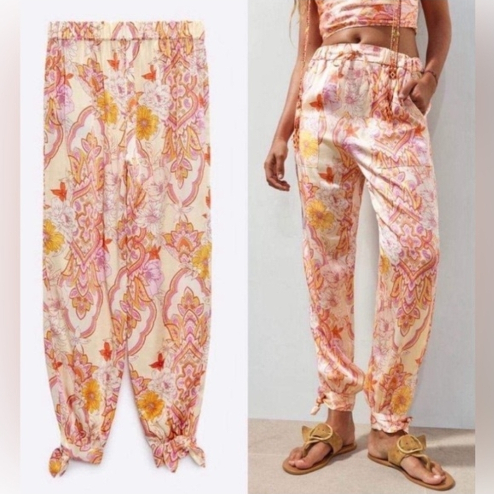 Floral Print Women's Pants